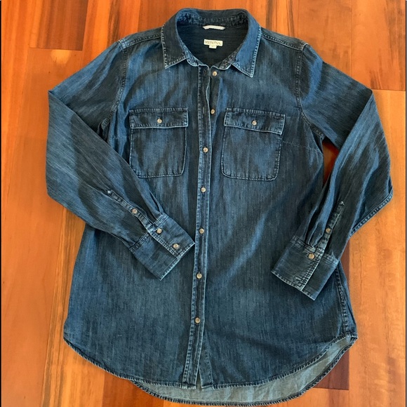 Merona Tops - Merona Classic Denim Shirt